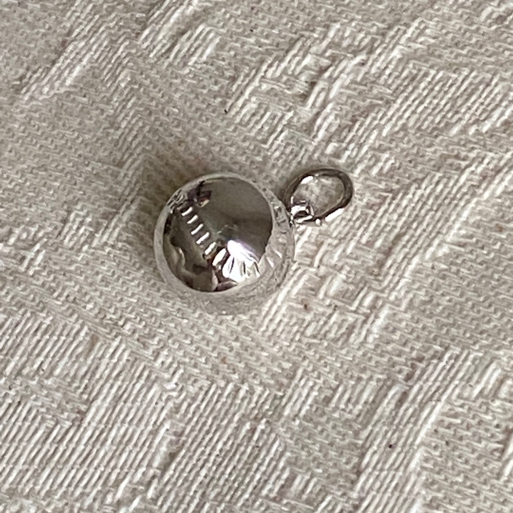 Rqc I Sterling I Baseball Charm